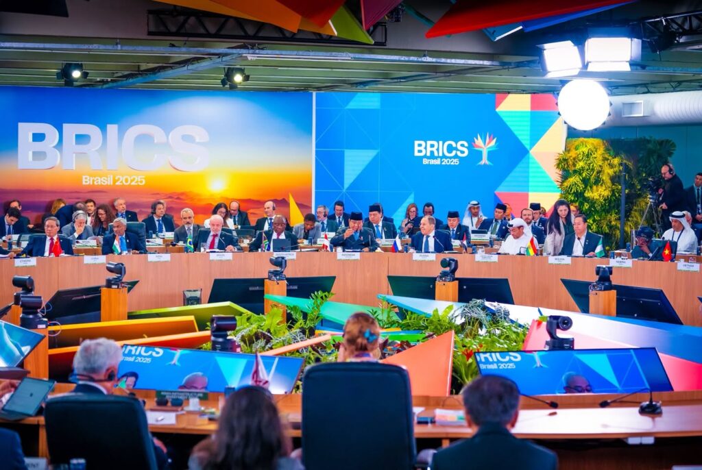 At BRICS Summit, Tinubu calls for reevaluation of global governance structure, finance and health care system 3 17th meeting of the Global South and the Emerging Economies bloc, BRICS, on Saturday in Rio de Janeiro, Brazil