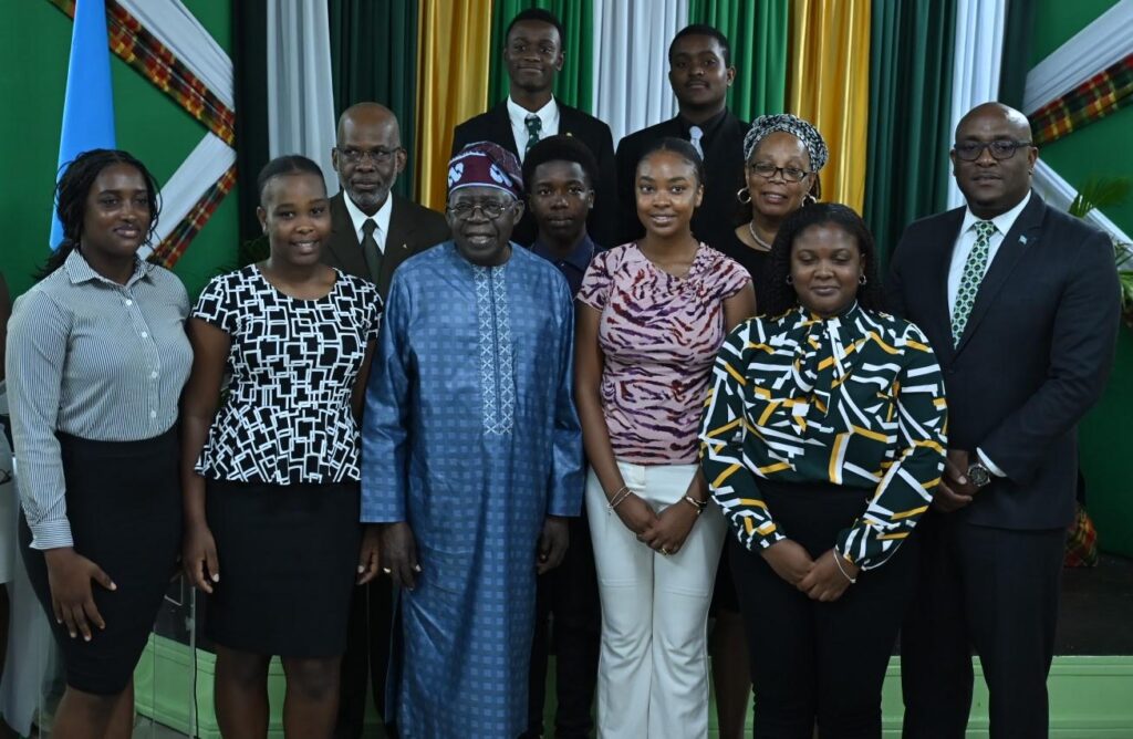 Tinubu urges Saint Lucian students to harness education for Afro-Caribbean development