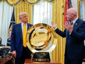 Trump and FIFA President club world cup