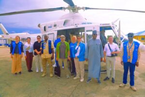U.S Congressional staff visit Borno State.