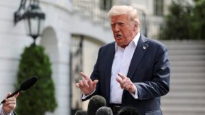US President Donald Trump