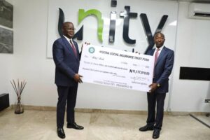 Unity Bank pays deceased staff family
