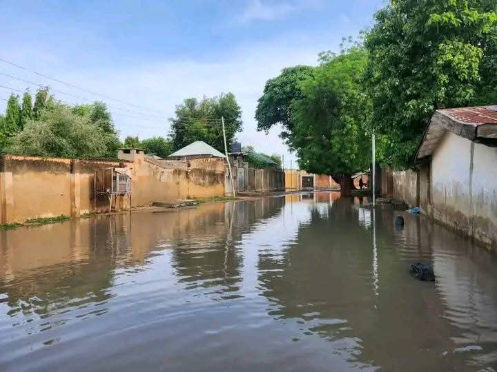 Flood hits Maiduguri city in Borno State