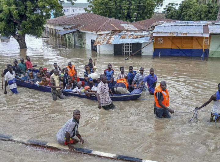 Nigeria hits by heavy flood