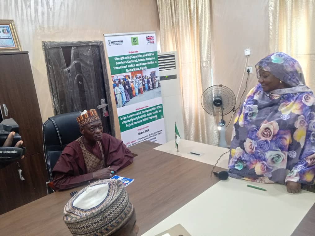 Allamin Foundation visits Bama LG council chairman