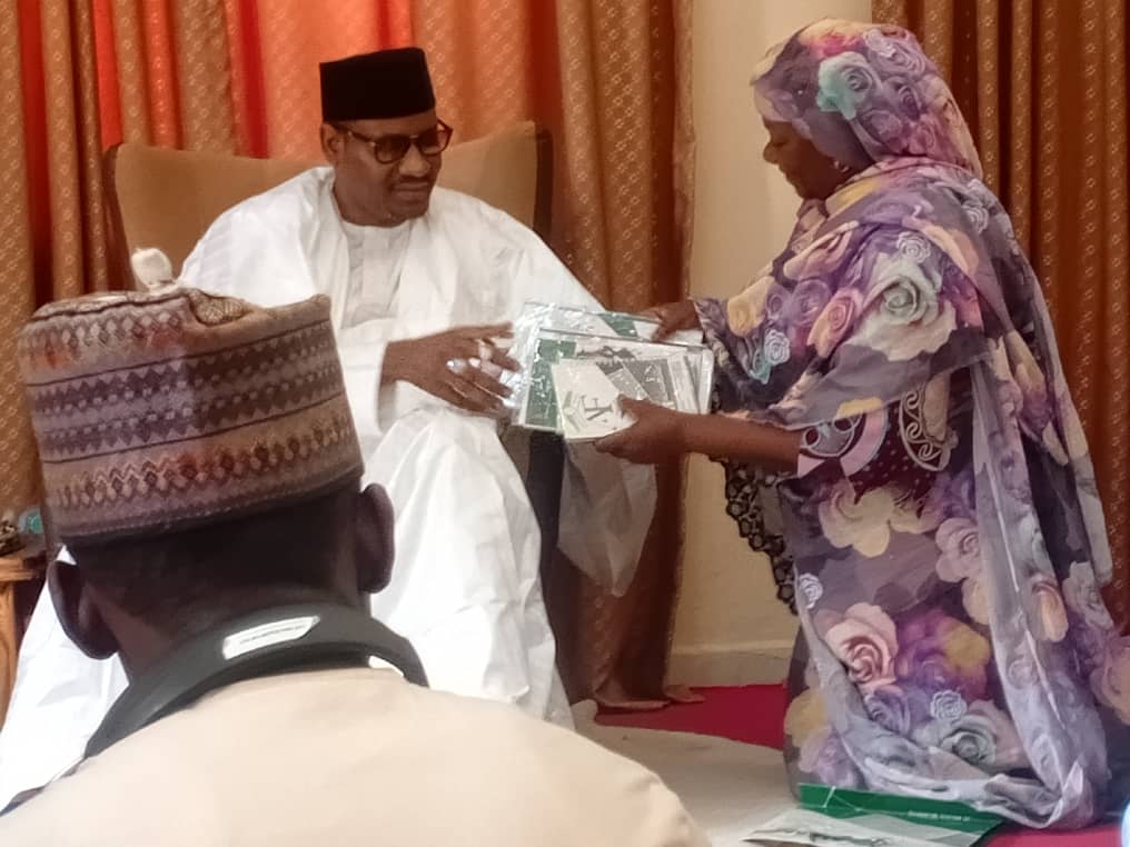 Allamin Foundation visits the Shehu of Bama
