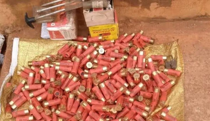 Ammunition recovered from the suspect in Anambra
