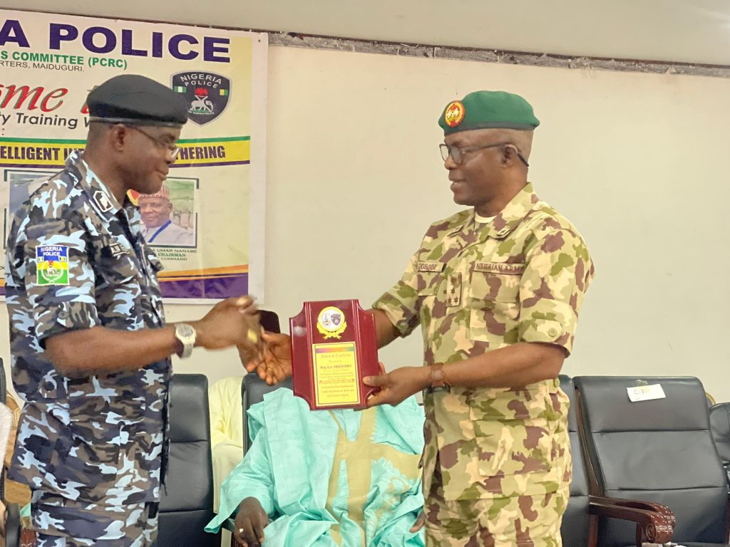 Borno police, PCRC unite for safer communities through intelligence-driven workshop