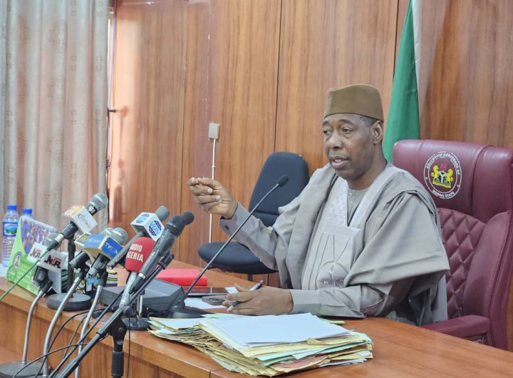 Borno State Governor Babagana Zulum