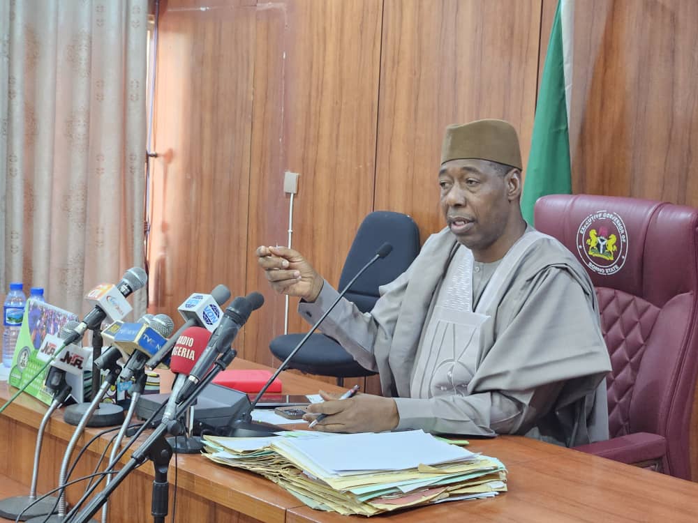 Borno State Governor Babagana Zulum