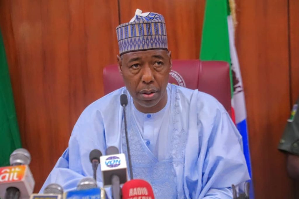 Borno State Governor, Babagana Zulum