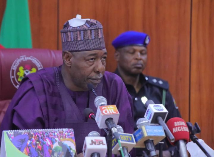 Zulum donates N100m to Nigerian Army University… promises equitable distribution of projects