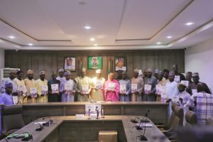 Media aides celebrates Zulum at 56, as deputy Gov Kadafur unveils 6th verdict