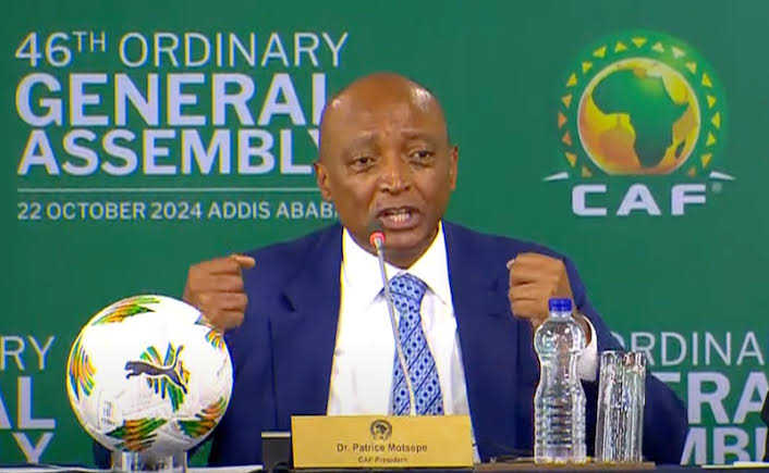 CAF President, Patrice Motsepe