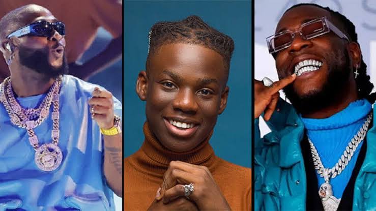 Nigerian music stars, Davido, Rema and Burna Boy nominated for 2025 AFRIMA