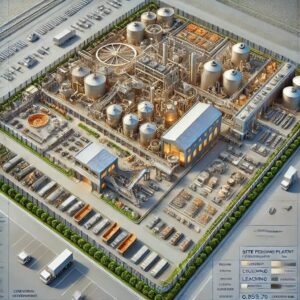 Design of Tijjanis proposed gold factory