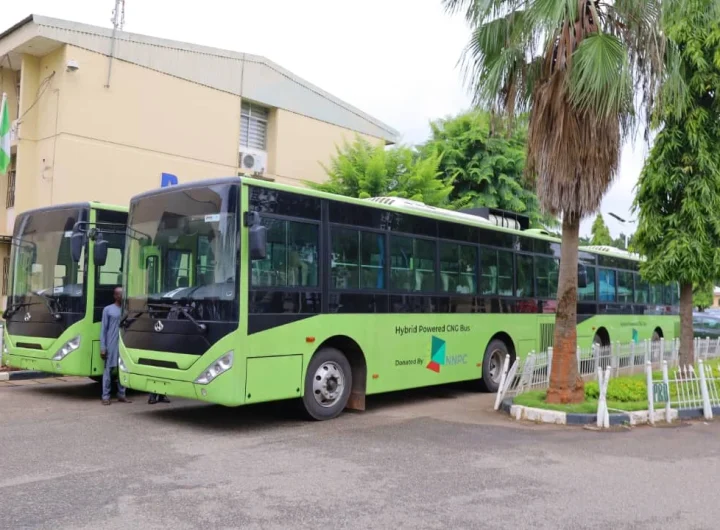 50-seater hybrid Compressed Natural Gas (CNG) buses f t transportation