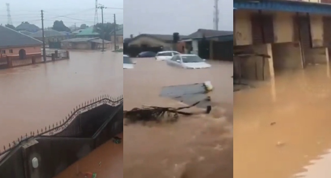 Flood hits Lagos State after heavy rainfall