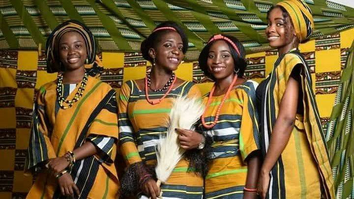 Igala ladies in their native attires
