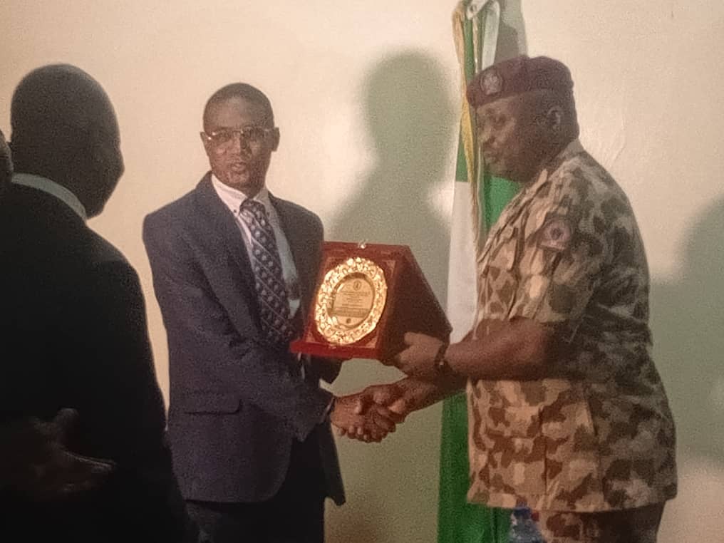 NAF partners NCCSALW to combat illegal arms proliferation 2 Group Captain K.O. Nwachukwu, Commandant of the 105 Composite Group, NAF Air Force Base, Maiduguri, warmly received Major General Abubakar Adamu (rtd), North East Zonal Director of NCCSALW