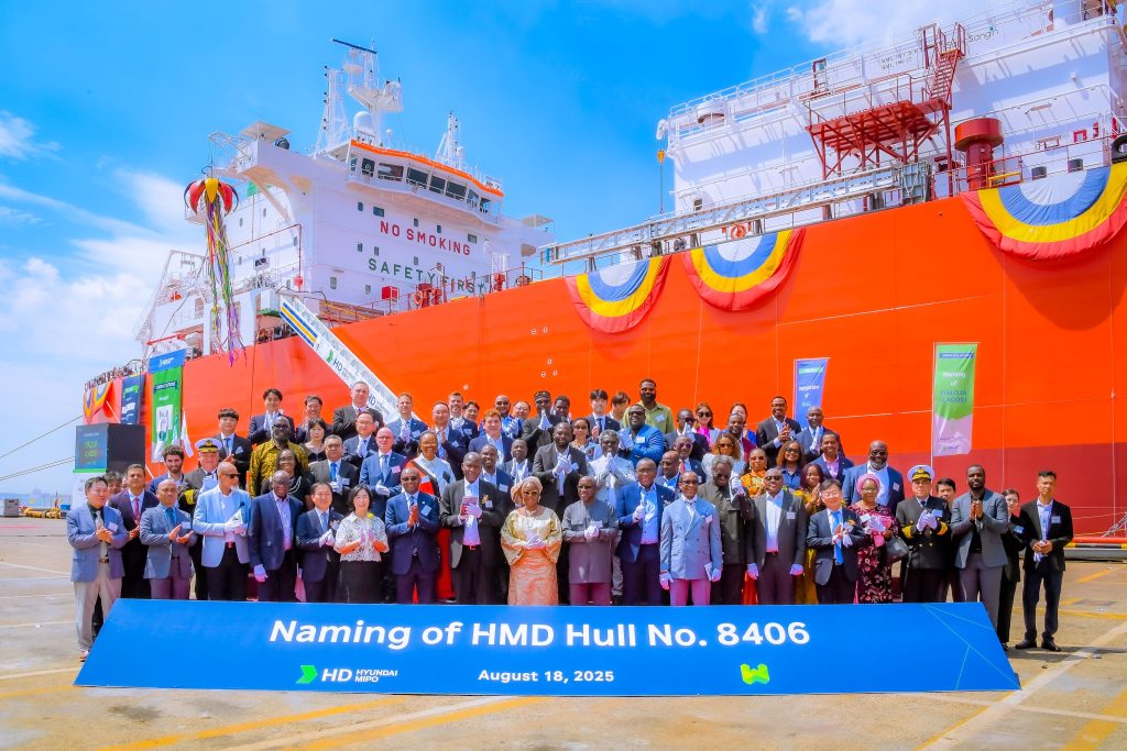 Tinubu commissions WAGL’s 40,000 CBM LPG Vessel in South Korea