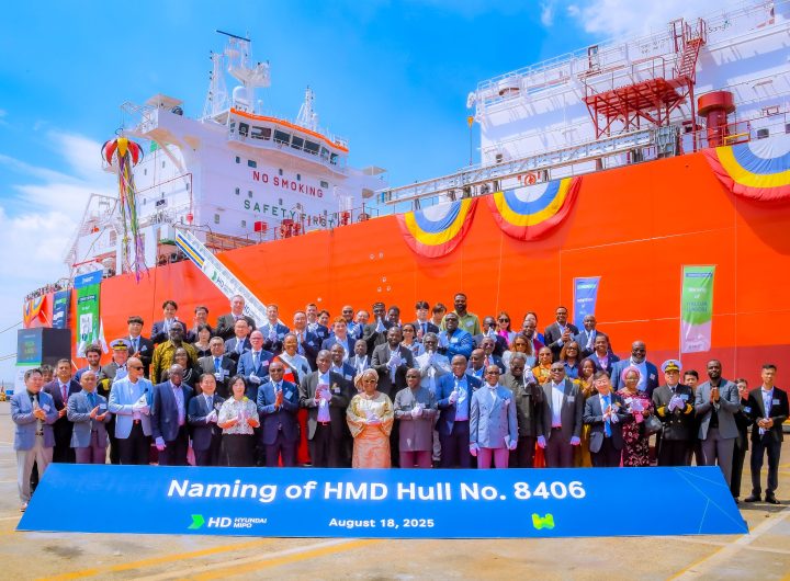 Tinubu commissions WAGL’s 40,000 CBM LPG Vessel in South Korea