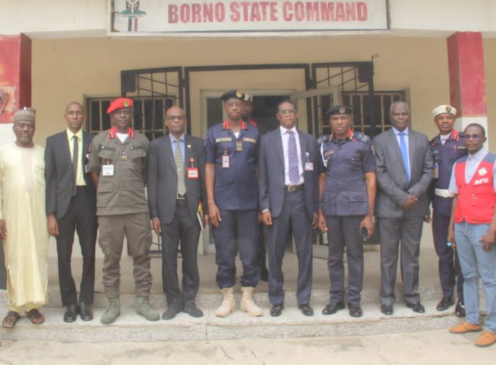 NSCDC, NIS join forces with NCCSALW to combat illegal arms proliferation in Borno