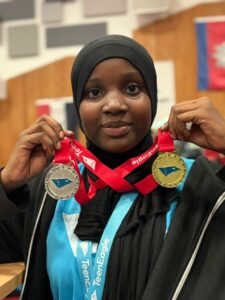 17-year-old Nafisa Abdullahi won the world’s best in English at the 2025 TeenEagle Global Finals in London.