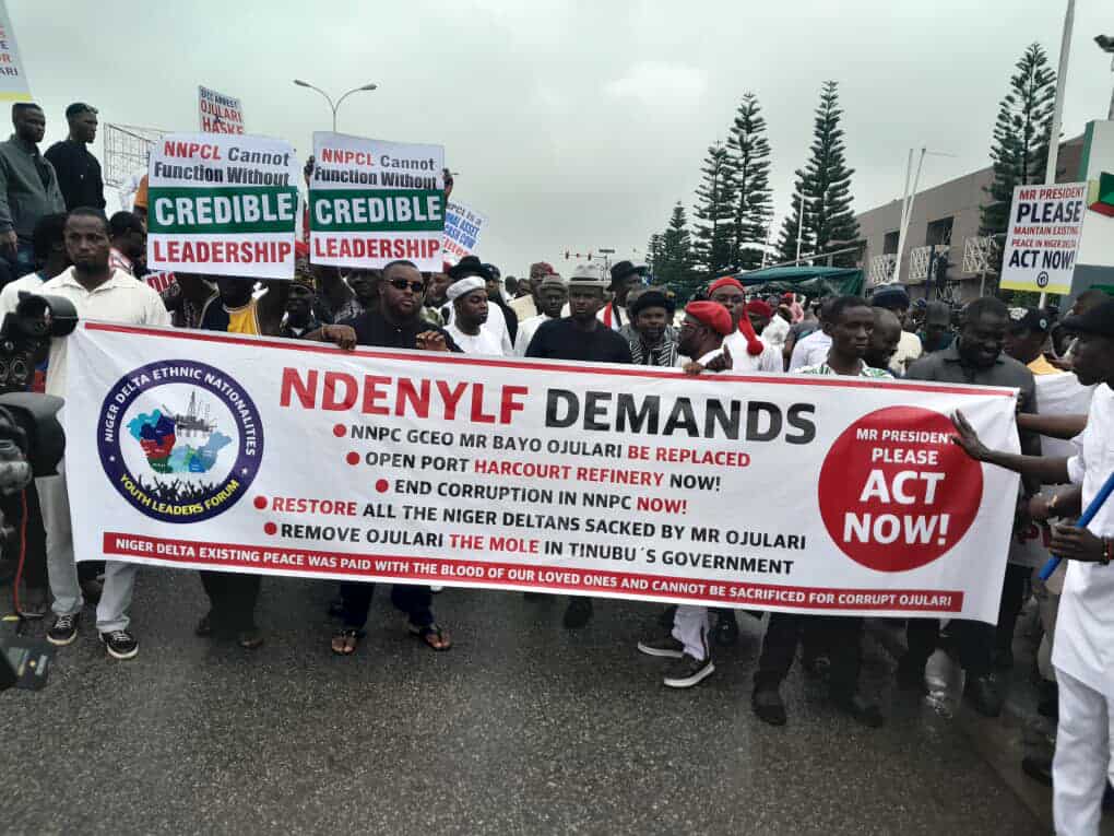 Niger Delta youths storm NNPC demands Ojulari resignation