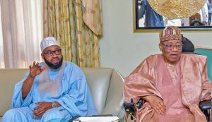 Niger State Governor, Umaru Bago and IBB
