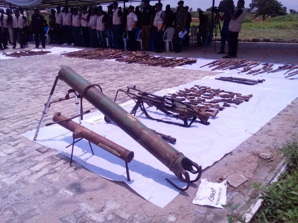Nigeria bolsters security with destruction of over 1,300 illicit arms in Abuja