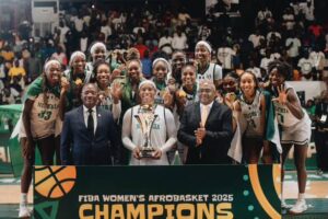 Nigeria women basketball team D'Tigress wins 2025 AfroBasket Title