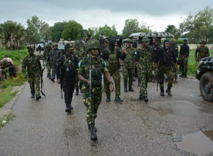 Nigerian Army troops..