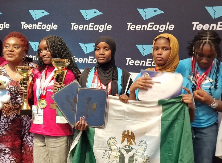 3 Nigerians – Nafisa Abdullahi Aminu, Rukayya Muhammad Fema, and Hadiza Kashim Kalli emerged world champions in English language communication skills and debate at the 2025 TeenEagle Global competition in London, United Kingdom.