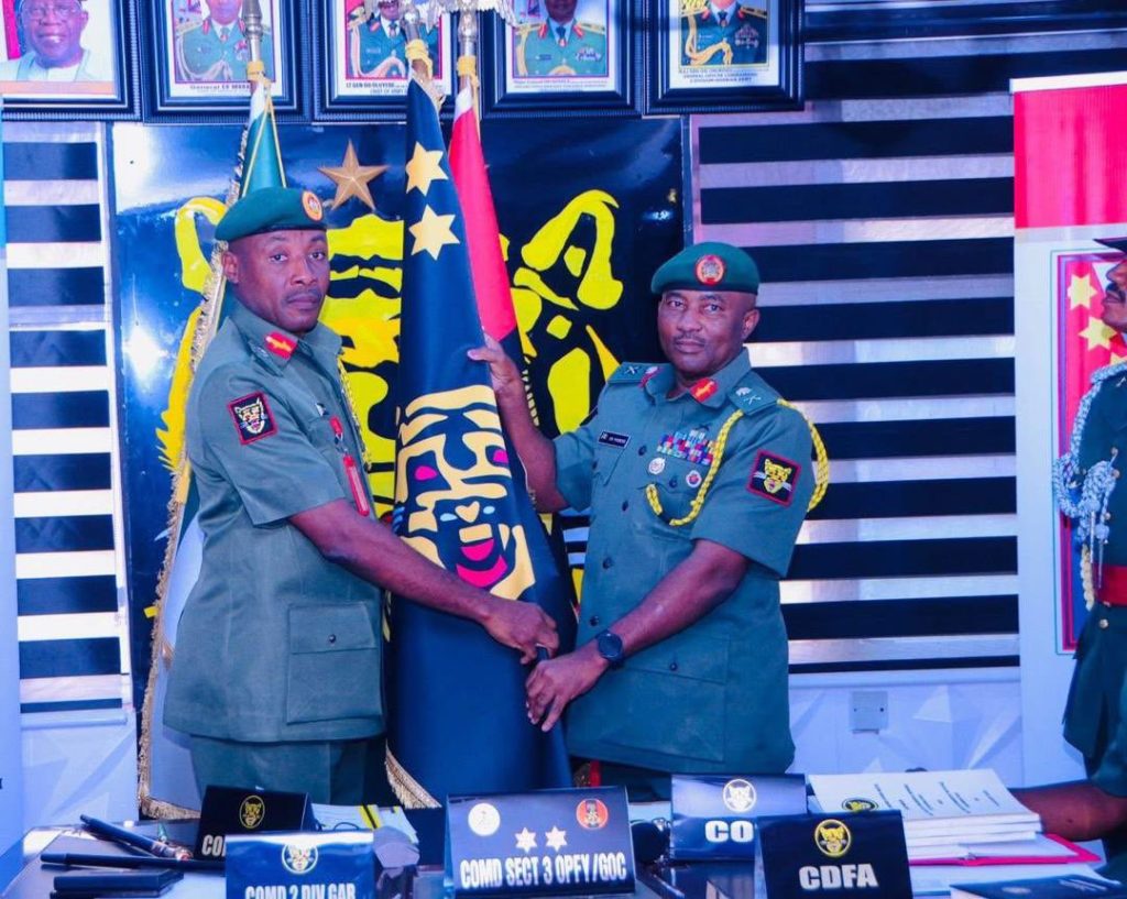 Maj. Gen. Nnebeife assumes command as 47th GOC, 2 Div. Nigerian Army