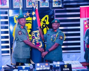Nnebeife assumes command 47th GOC, 2 Div. Nigerian Army 1 Maj. Gen. Nnebeife assumes command as 47th GOC, 2 Div. Nigerian Army