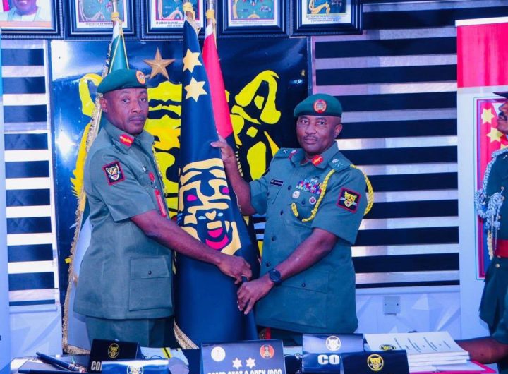 Maj. Gen. Nnebeife assumes command as 47th GOC, 2 Div. Nigerian Army
