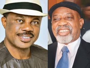 Former Anambra State governors,Chief Willie Obiano and Dr. Chris Ngige