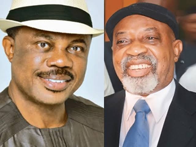 Former Anambra State governors,Chief Willie Obiano and Dr. Chris Ngige