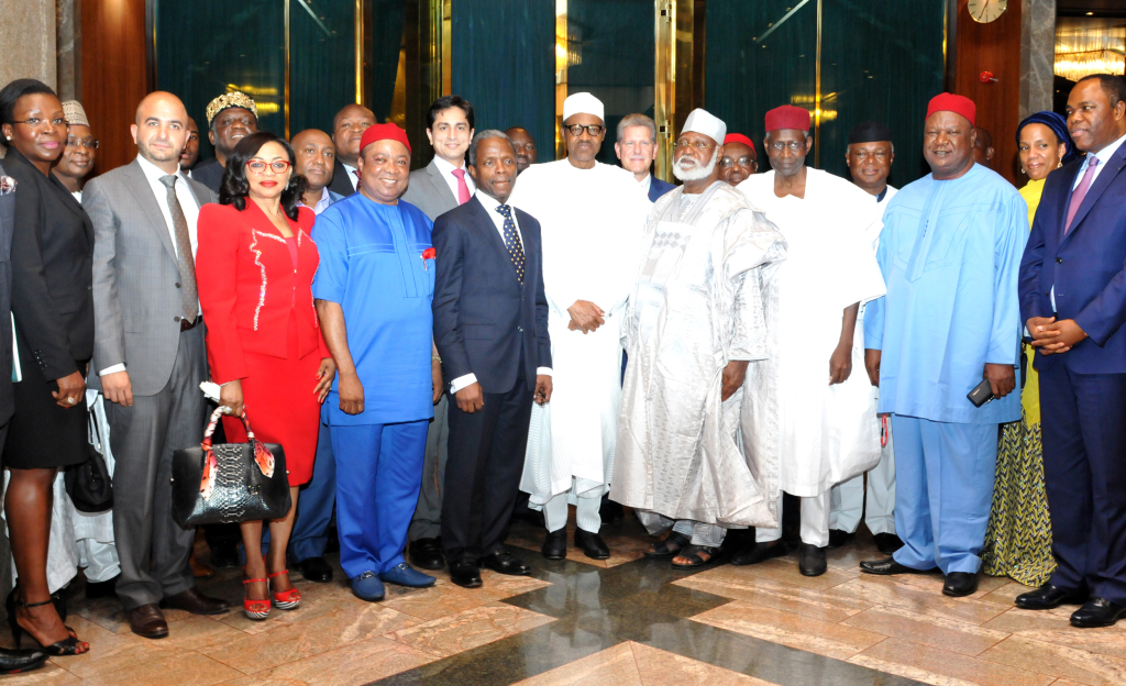 Hopes, expectations as Julius Berger, DAR move to breathe life into moribund Abuja Centenary City project 3 PIC.16. PRESIDENT BUHARI MEETS BOARD MEMBERS OF CENTINARY CITY IN ABUJA