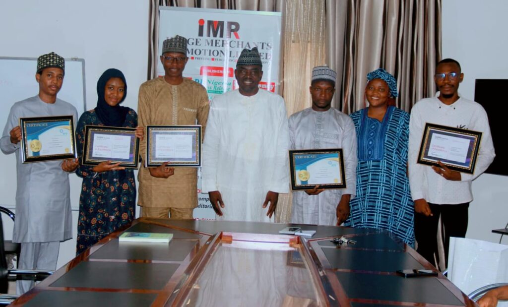PRNigeria Fellows visit to CEO IMPR Yushau A Shuaib