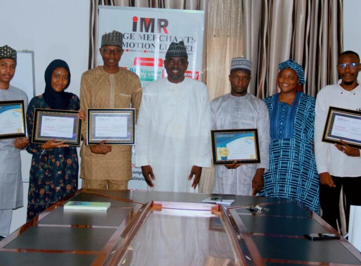 PRNigeria Fellows visit to CEO IMPR Yushau A Shuaib