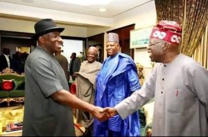 President Bola Tinubu and former President Goodluck Ebele Jonathan