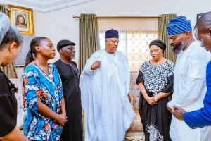 VP Kashim Shettima paid a condolence visit to the families of late Audu Ogbeh