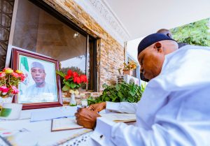 Shettima visits late Audu Ogbeh family in benue