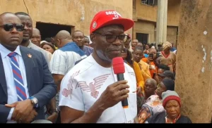 Soludo votes in Anambra
