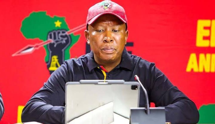 South African activist, Julius Malema