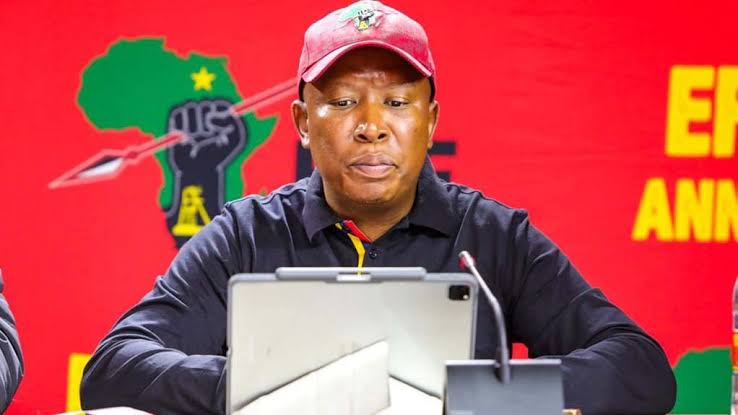South African activist, Julius Malema