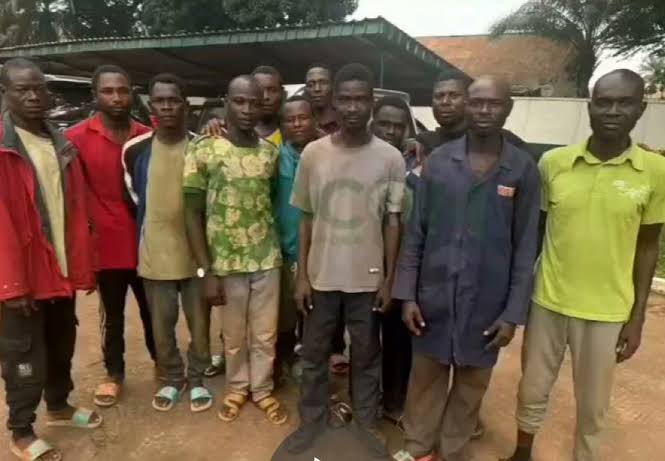 Rescued Nigerian miners stranded in CAR
