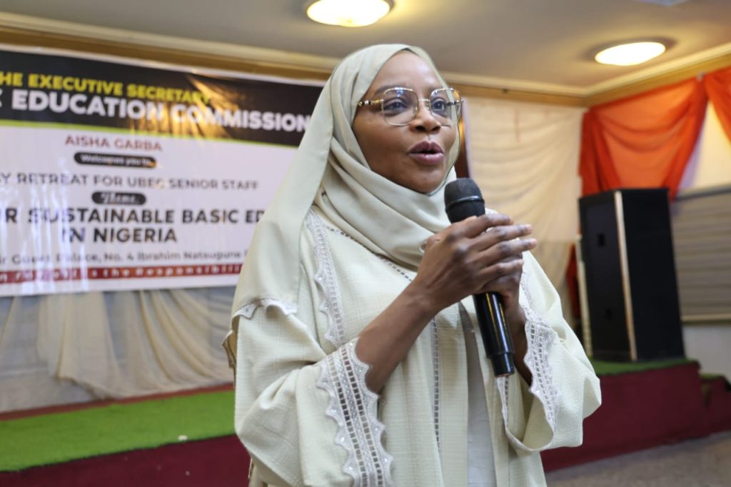 Empowering Nigeria's future: LUMINAH 2030 to the rescue 2 Executive Secretary of Universal Basic Education Commission (UBEC), Aisha Garba